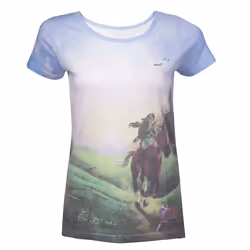 DIFUZED Zelda Ocarina of Time, Tee-shirt, Adulte, Femelle, Multicolore, XL, SML