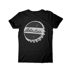 DIFUZED Fallout - Nuka Cola Bottle Cap Tee-shirt Manche courte Coton