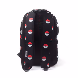 DIFUZED Pokéball AOP sac à dos Noir, Rouge, Blanc