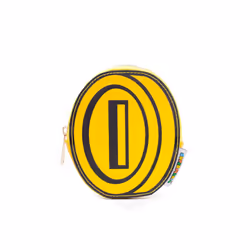 Nintendo GW733048NTN, Jaune, Cuir bycast, Polyester, Image, Fermeture éclair, 1 pièce(s)