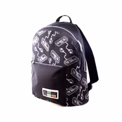 DIFUZED NES Controller sac à dos Noir, Blanc