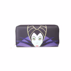 Disney Maleficient 2 - Ladies Patched Zip Around Wallet, Multicolore, Image, Fermeture éclair, 1 pièce(s)