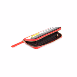 DIFUZED GW364361POK portefeuille, étui pour cartes, support de documents de voyage Noir, Rouge, Blanc, Jaune