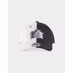 Disney Dalmatians II Cruela, Adulte, Femelle, Casquette, Noir, Blanc, Casquette, Décontracté