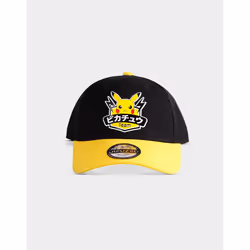 Pokémon Olympics, Adulte, Unisexe, Casquette, Noir, Jaune, Casquette