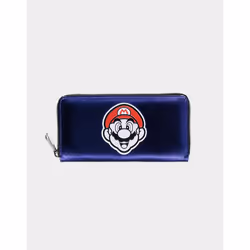 Nintendo Super Mario Summer Olympics AOP Zip Around Wallet, Violet, Image, 1 pièce(s)