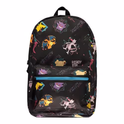 Sac à Dos - POKEMON - Mewtwo & Dracaufeu - Noir - Enfant - Mixte