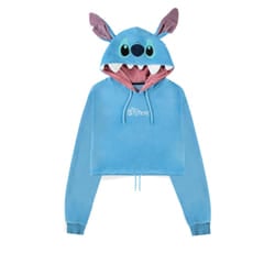 DIFUZED Disney Lilo & Stitch - Stitch Novelty Cropped Hoodie Sweat à capuche