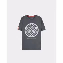 DIFUZED TS366168CHI, Tee-shirt, Adulte, Mâle, Gris, L, SML