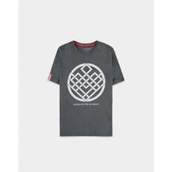 DIFUZED TS366168CHI Tee-shirt Encolure torsadée Manche courte Coton