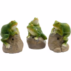 Description générale Détecteur de mouvement en forme de grenouille avec son intégré, disponible en 3 modèles assortis. Ce pro ...