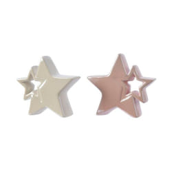 Kaemingk - Selle moyenne en porcelaine dim 14,6x4,2x13,2 cm Pièce unique