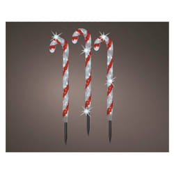 Kaemingk Deco noel, 3 Sucre D'Orge Lumineux 61 Cm