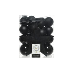 Boîte de 33 accessoires EDM - esprit de Noël - Noir - 72211