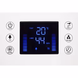 Clean Air Optima CA-606 humidificateur Ultrasonic 5 L Noir, Blanc - Vue supplémentaire 4