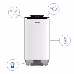 CLEAN AIR CA-808 humidificateur 8 L Blanc, Noir 230 W - Vue supplémentaire 2