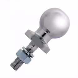 ProPlus boule dattelage 50 mm acier droit M16 x 55 mm argenté