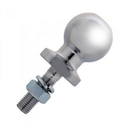 ProPlus boule dattelage 50 mm acier droit M16 x 55 mm argenté