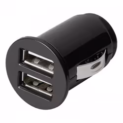 Informations techniques Couleur : noir Tension de fonctionnement : 12 - 24 V/DC Chargeur USB Mini 12 - 24 V, 2x USB La fiche ...