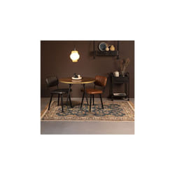 White Label Living Raz 160X230 Viscose, Polyester, Coton Beige