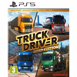 Jeu de simulation - Soedesco - Truck Driver - Gold Edition - PS5 - Monde ouvert - 3+