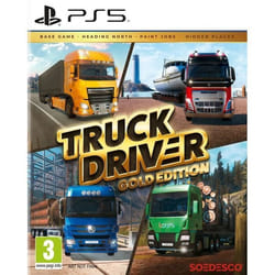 Jeu de simulation - Soedesco - Truck Driver - Gold Edition - PS5 - Monde ouvert - 3+
