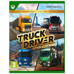 Jeu vidéo - Microids - Truck Driver Gold Edition - Xbox Series X - Simulation - Garantie 2 ans