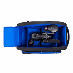 camRade run&gunBag XL Sac à bandoulière Noir, Bleu