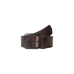 Ceinture - G-Star - Zed - Cuir de buffle pleine fleur - Marron foncé - 4 cm de large