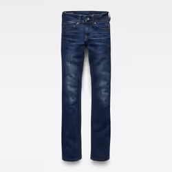 Jeans femme - G STAR - Midge Saddle Mid Waist Bootleg L34 - Bleu - Boot cut - Taille normale