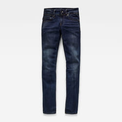 Jeans femme - G-Star - Midge Straight - Coupe droite - Taille standard - Couleur bleu