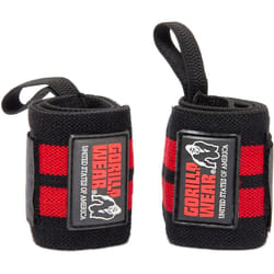Bandes pour poignets Gorilla Wear - Wrist Wraps Pro - Red Taille unique