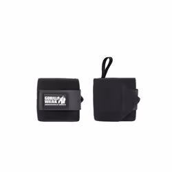 Protèges poignet - Gorilla Wear - Wrist Wraps Basic - Noir - Taille unique - Musculation