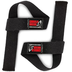 Sangles de tirage - Gorilla Wear - Non Padded Lifting Straps - Taille unique - Couleur noire - Usage intensif