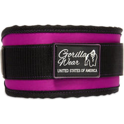 Ceinture de force pour femme GORILLA WEAR - Black/Purple L - Musculation/Haltérophilie