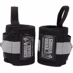 Bandes pour poignets Gorilla Wear - Wrist Wraps Ultra - Grey/Black Taille unique