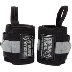 Bandes pour poignets Gorilla Wear - Wrist Wraps Ultra - Grey/Black Taille unique