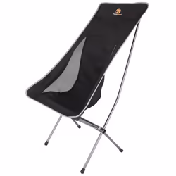 TravelSafe chaise de camping York 53 x 36 x 100 cm aluminium noir