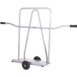 Chariot pour panneaux, L x l plate-forme 820 x 378 mm, force 350 kg. Produit livré = en partie démonté. Force = 350 kg. Matér ...