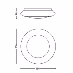 Philips myLiving Plafonnier 333613116