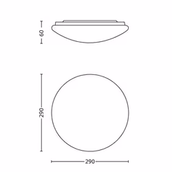 Philips Fonctionnel Plafonnier 318143116