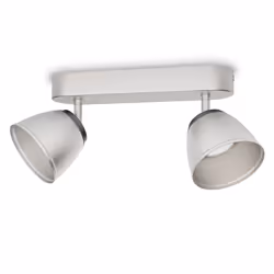 Philips myLiving Spot, Spot d'éclairage de surface, Ampoule(s) non remplaçable(s), 2 ampoule(s), LED, 8 W, Chrome