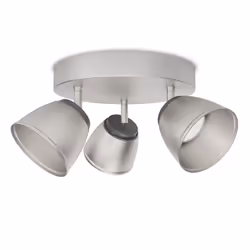 Philips myLiving Spot, Spot d'éclairage de surface, Ampoule(s) non remplaçable(s), 3 ampoule(s), LED, 12 W, Chrome