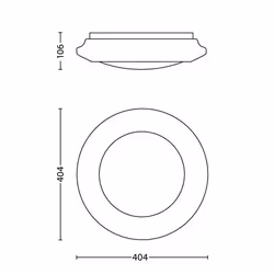 Philips myLiving Plafonnier