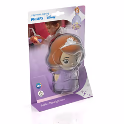 Philips Disney Veilleuse portable SoftPal Sofia LED, rose