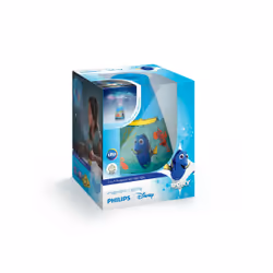 Philips Veilleuse-projecteur 2-en-1 Le Monde de Dory, bleu