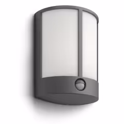 Philips myGarden Applique murale, Éclairage mural extérieur, Anthracite, Blanc, Aluminium, IP44, II, Surface