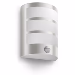 Philips myGarden Applique murale, Éclairage mural extérieur, Acier inoxydable, Blanc, Acier inoxydable, IP44, II, Surface