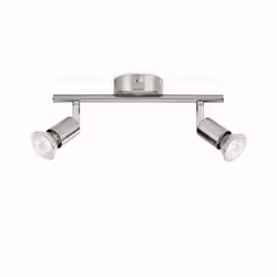 Philips myLiving 8718696133200, Spot lumineux sur rail, GU10, 2 ampoule(s), LED, 230 V, Chrome