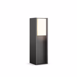 Philips Hue White Borne d'éclairage extérieure Turaco, Piedestal extérieur/Lampadaire, Anthracite, LED, E27, Blanc chaud, 270 ...
